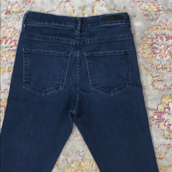 Express Jeans size 2 denim ankle legging - Picture 5 of 5